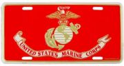 USMC Logo License Plate
