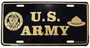 Army Logo License Plate