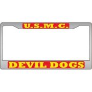 Chrome Frame USMC Devil Dogs