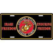 Plate USMC Iraq Enduring Freedom