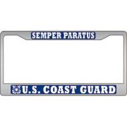 Chrome Frame USCG Semper Paratus