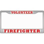 Chrome Frame Volunteer Firefighter