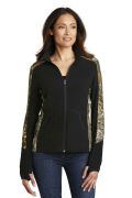 Port Authority Ladies Camouflage Microfleece Full-Zip Jacket. L230C