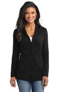 Port Authority Ladies Modern Stretch Cotton Full-Zip Jacket. L519