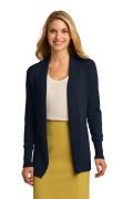 Port Authority Ladies Open Front Cardigan Sweater. LSW289