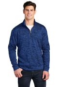 Sport-Tek PosiCharge Electric Heather Fleece 1/4-Zip Pullover. ST226