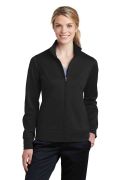 Sport-Tek Ladies Sport-Wick Fleece Full-Zip Jacket.  LST241