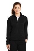 Sport-Tek Ladies Tricot Track Jacket. LST90