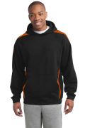 Sport-Tek Sleeve Stripe Pullover Hooded Sweatshirt. ST265